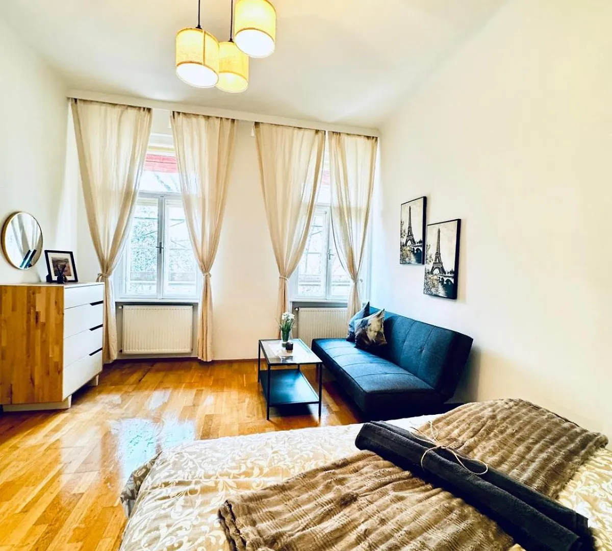 2Br Apartment For 6 People, Only 17 Minute Walk To Schoenbrunn Viyana Avusturya